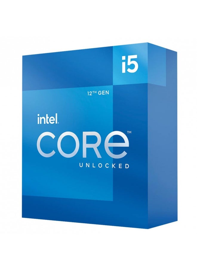 Intel Core i5-12600K Desktop Processor with Integrated Graphics and 10 (6P+4E) Cores up to 4.9 GHz Unlocked LGA1700 600 Series Chipset 125W