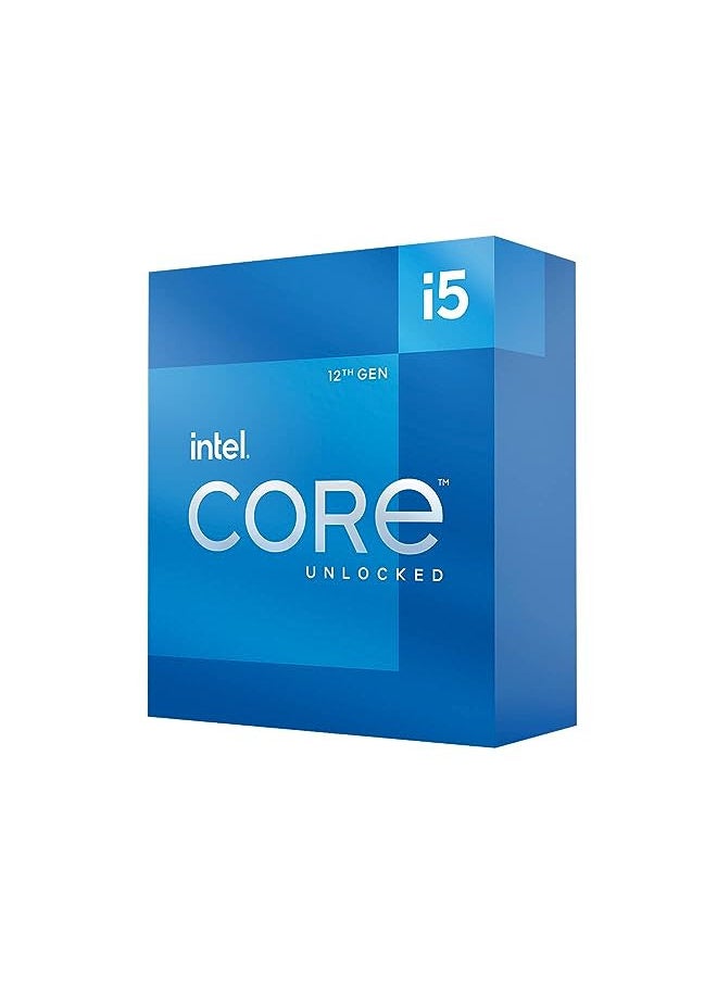 Intel Core i5-12600K Desktop Processor with Integrated Graphics and 10 (6P+4E) Cores up to 4.9 GHz Unlocked LGA1700 600 Series Chipset 125W