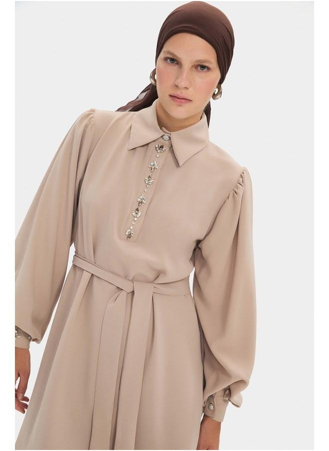 Balloon Sleeve Dress