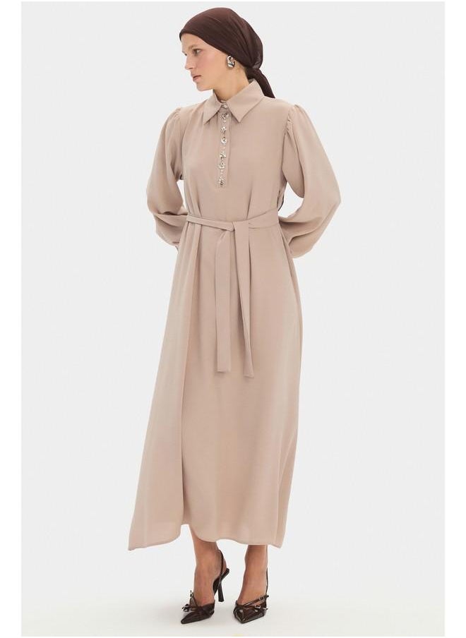 Balloon Sleeve Dress
