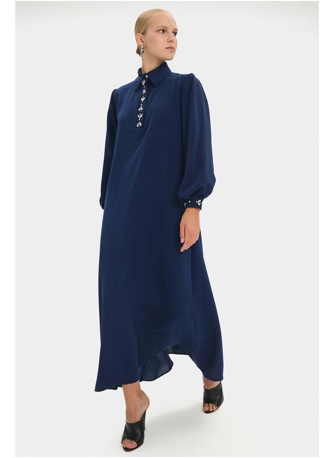 Elegant Button-Down Dress