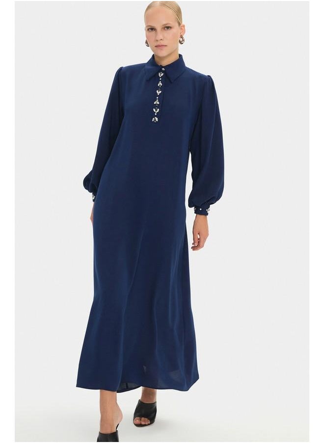 Elegant Button-Down Dress
