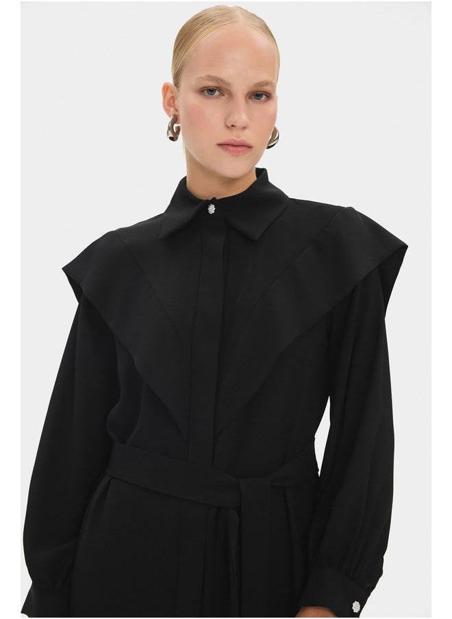 Belted Midi Dress