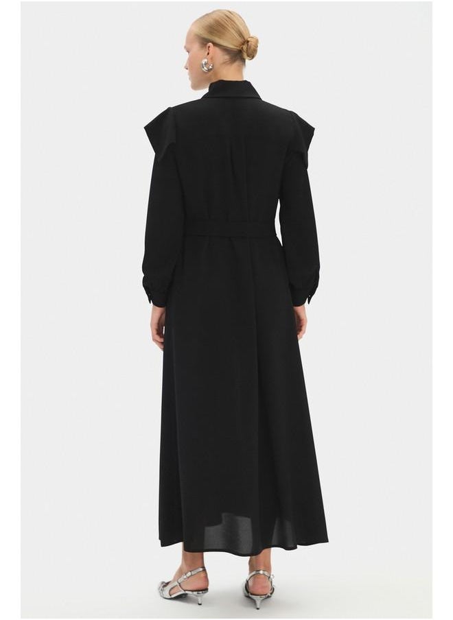 Belted Midi Dress