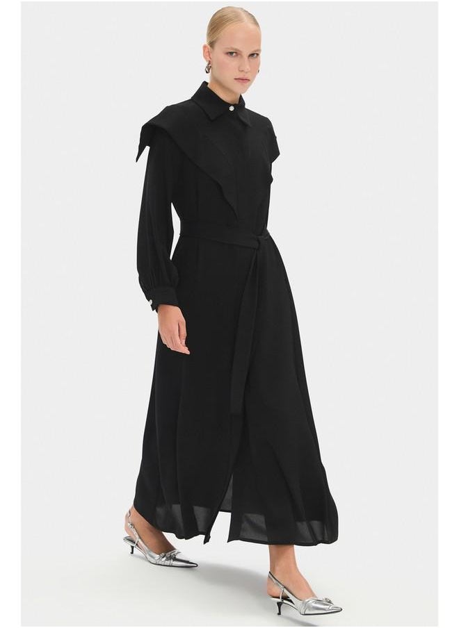 Belted Midi Dress