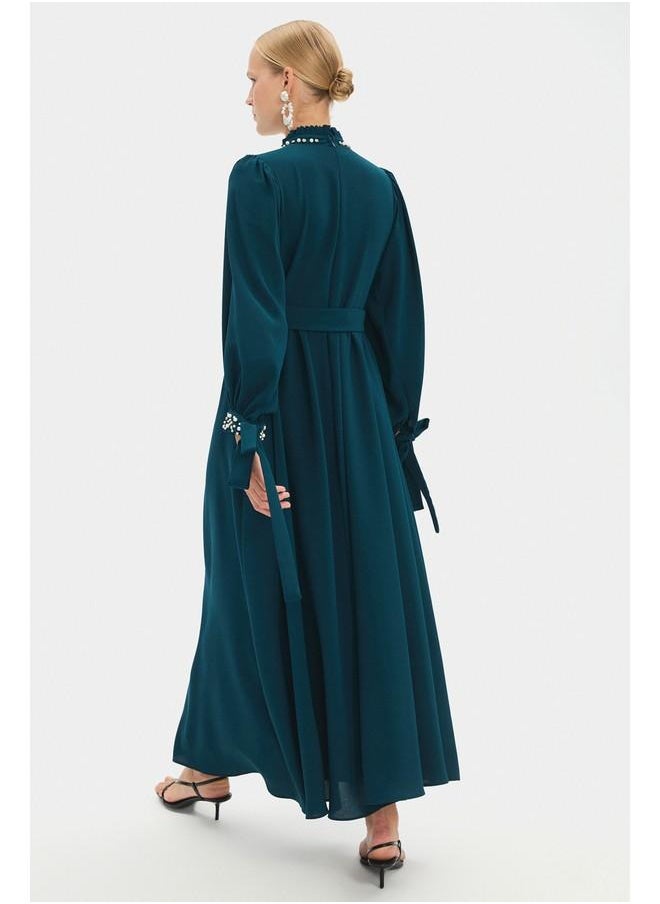 Belted Maxi Dress