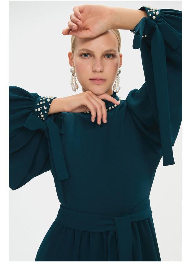 Belted Maxi Dress