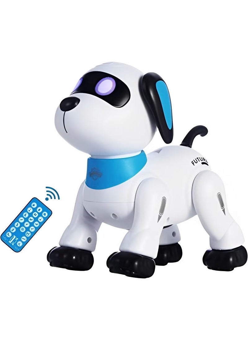 Interactive Toy Robot Dog with Remote Control – Smart, Programmable, Walking, Barking, Lights & Sounds – Fun Gift for Kids, Boys, Girls, Pet Lovers.