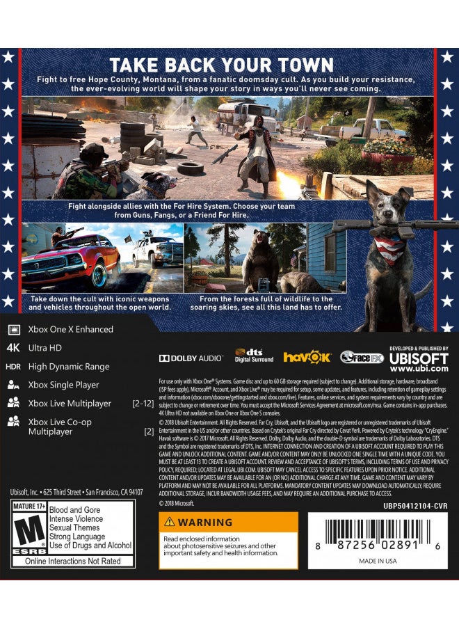 Far Cry 5 - Xbox One Standard Edition