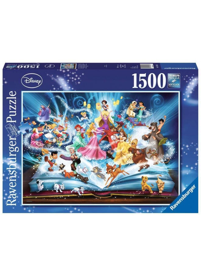 Ravensburger Disneys Magical Book of Fairytales Jigsaw Puzzle (1500 Piece)