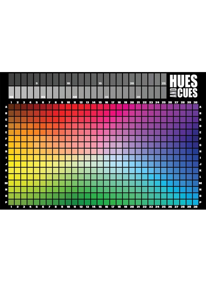 HUES and CUES | Vibrant Color Guessing Game Perfect for Family Game Night | Connect Clues and Colors Together | 480 Color Squares to Guess from | Award-Winning Board Game | 3-10 Players | Ages 8+