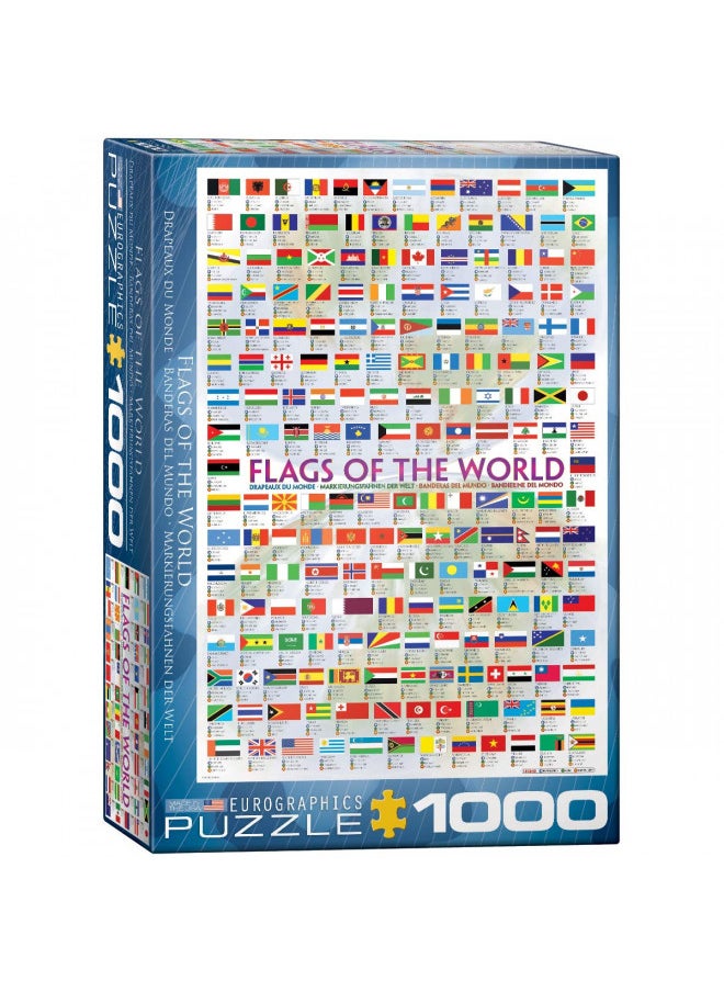 EuroGraphics Flags of The World Puzzle (1000-Piece) (6000-0128)