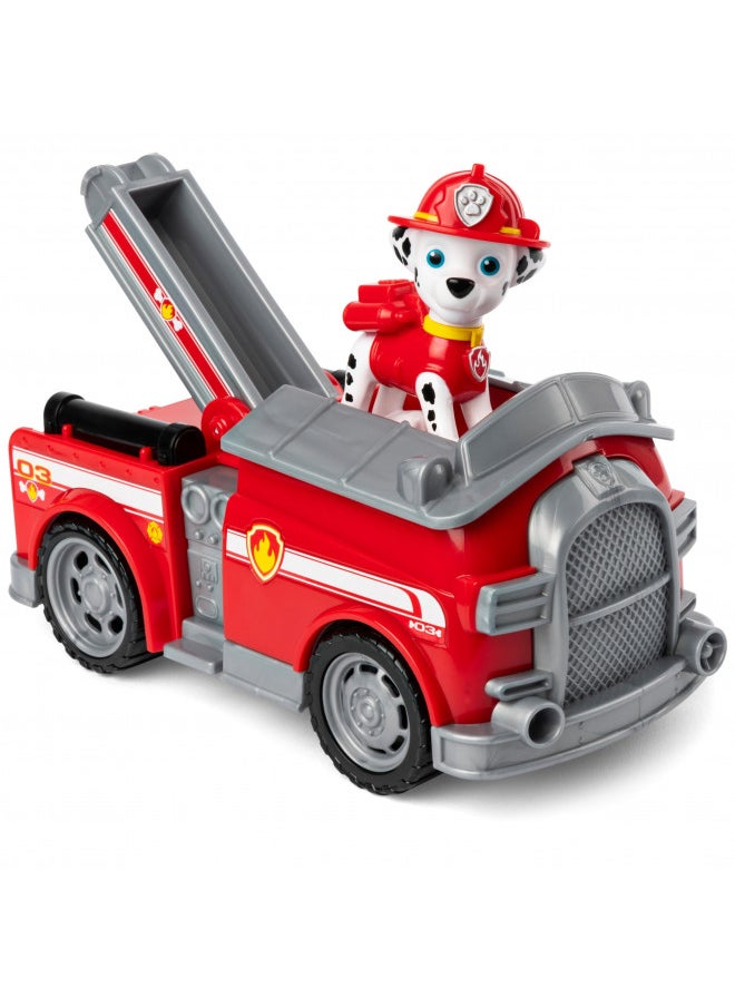 PAW Patrol, Marshalls Fire Engine Vehicle with Collectible Figure, for Kids Aged 3 and Up