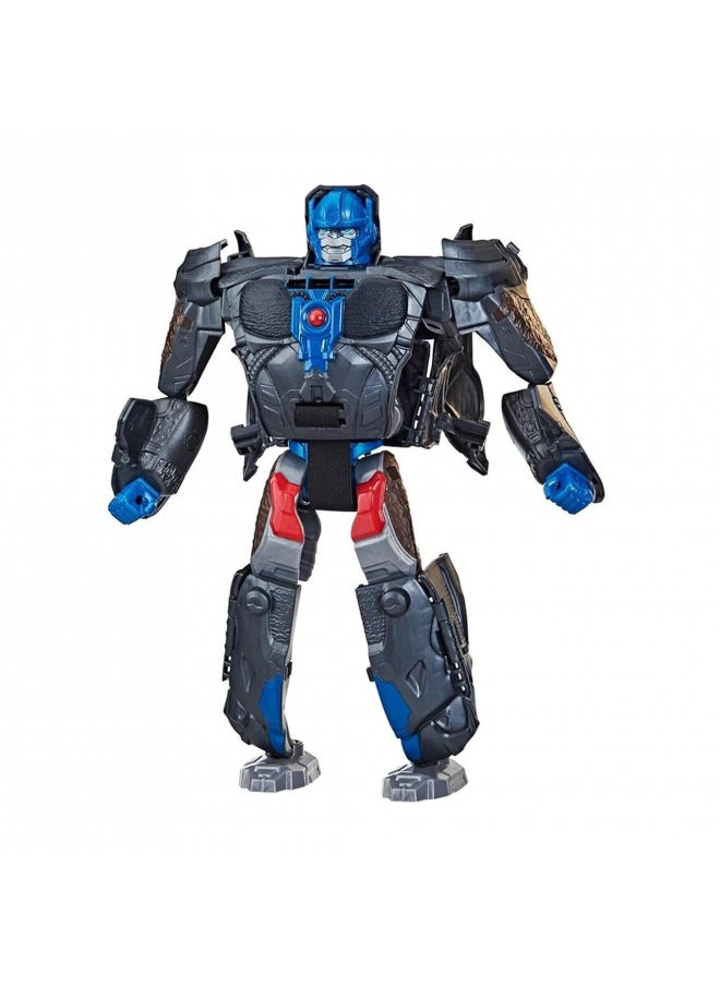 Transformers Rise of the Beasts Movie Optimus Primal, 2-in-1 Converting Roleplay Mask Action Figure Toy, 6+ Years, 9-inch