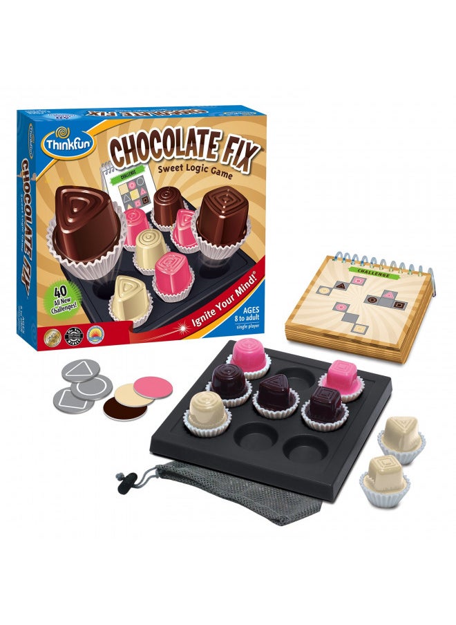 ThinkFun Chocolate Fix - Award Winning Challenging Logic Game For Age 8 and Up