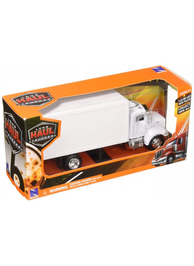 New-Ray 15803D 1: 43 Utility Peterbilt 335 Box Truck White