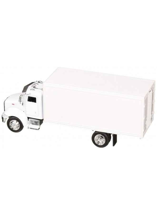 New-Ray 15803D 1: 43 Utility Peterbilt 335 Box Truck White
