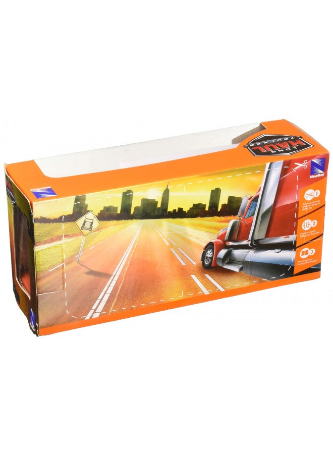 New-Ray 15803D 1: 43 Utility Peterbilt 335 Box Truck White
