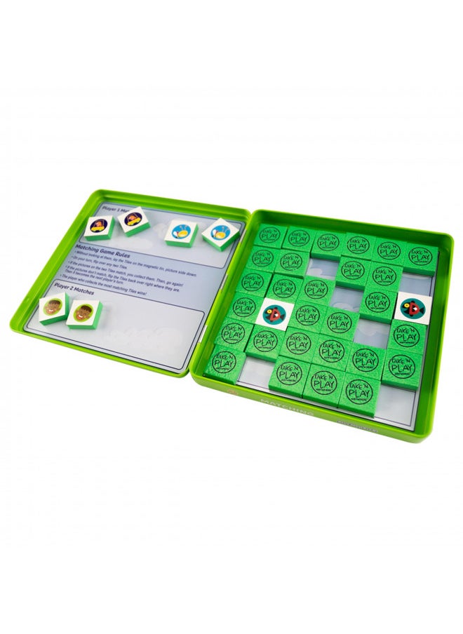 Take N Play Matching Game Easy to Use, Hard to Lose Fun on the Go Travel Game For Ages 3+