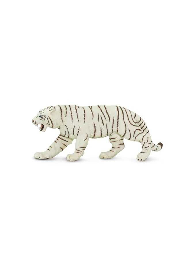 Safari Ltd. Wildlife Collection - White Bengal Tiger Figurine Non-toxic and BPA Free - Ages 3 and Up