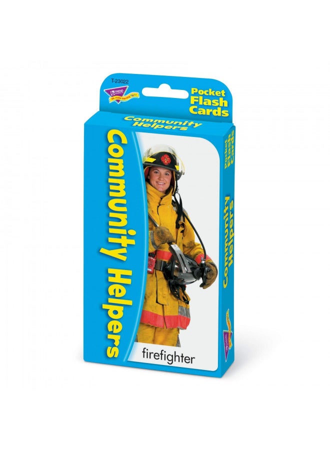 Community Helpers & Careers Pocket Flash Cards