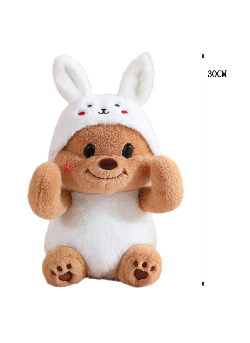 30 CM Cute Cartoon Animal Plush Toy Soft Stuffed Creativity Doll For Girls And Boys All Ages Gift（Style 1）