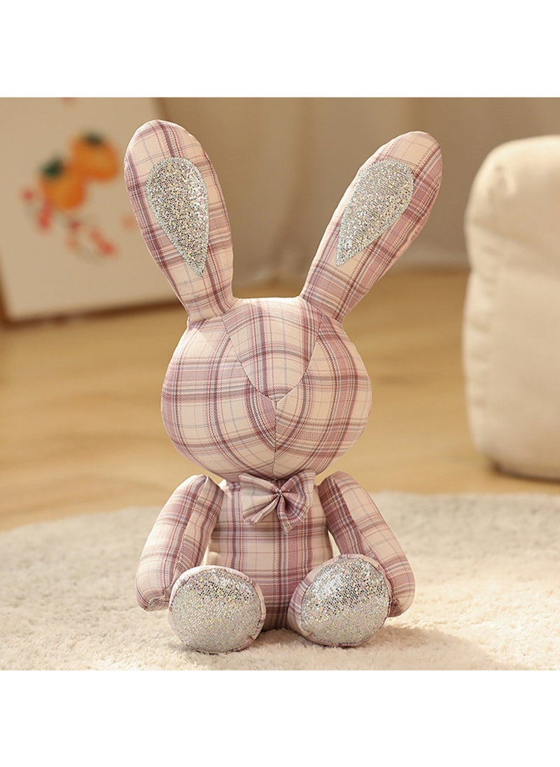 30 CM Cute Creativity Cartoon Rabbit Plush Toy Soft Stuffed Animal Doll For Girls And Boys All Ages Gift（Style 2）