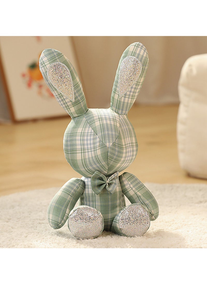 30 CM Cute Creativity Cartoon Rabbit Plush Toy Soft Stuffed Animal Doll For Girls And Boys All Ages Gift（Style 3）