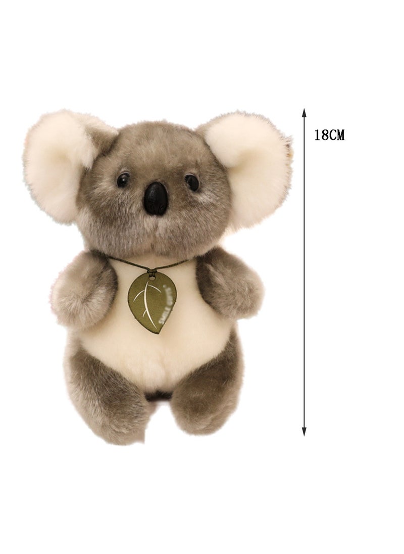 18 CM Cute Simulation Koala Plush Toy Soft Stuffed Animal Doll For Girls And Boys All Ages Gift