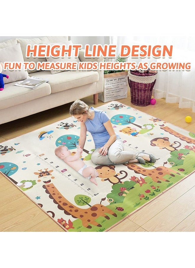 Baby Folding Mat Play Foam Crawl Waterproof Portable Kids Baby Toddler,Pack Of 1,Multicolor