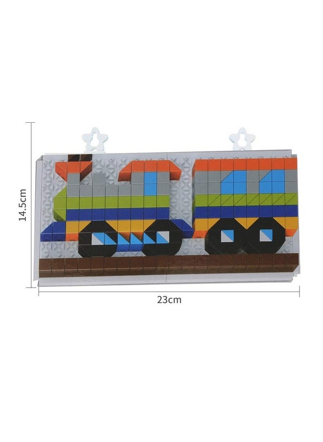 240 Pc Diy Transportation Building Blocks Jigsaw Puzzle