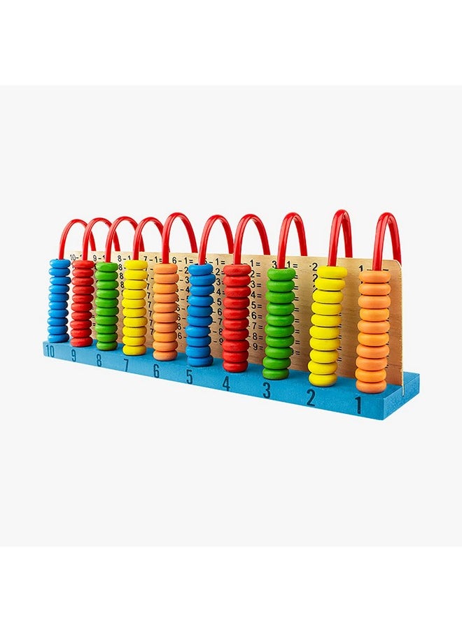 Wooden Abacus Educational Counting Frames Toy Math Tool Baby For Kids Montessori Gifts Mathematics Colorful Number Calculating Children'S Pre-School Early Arithmetic Toys (Medium)