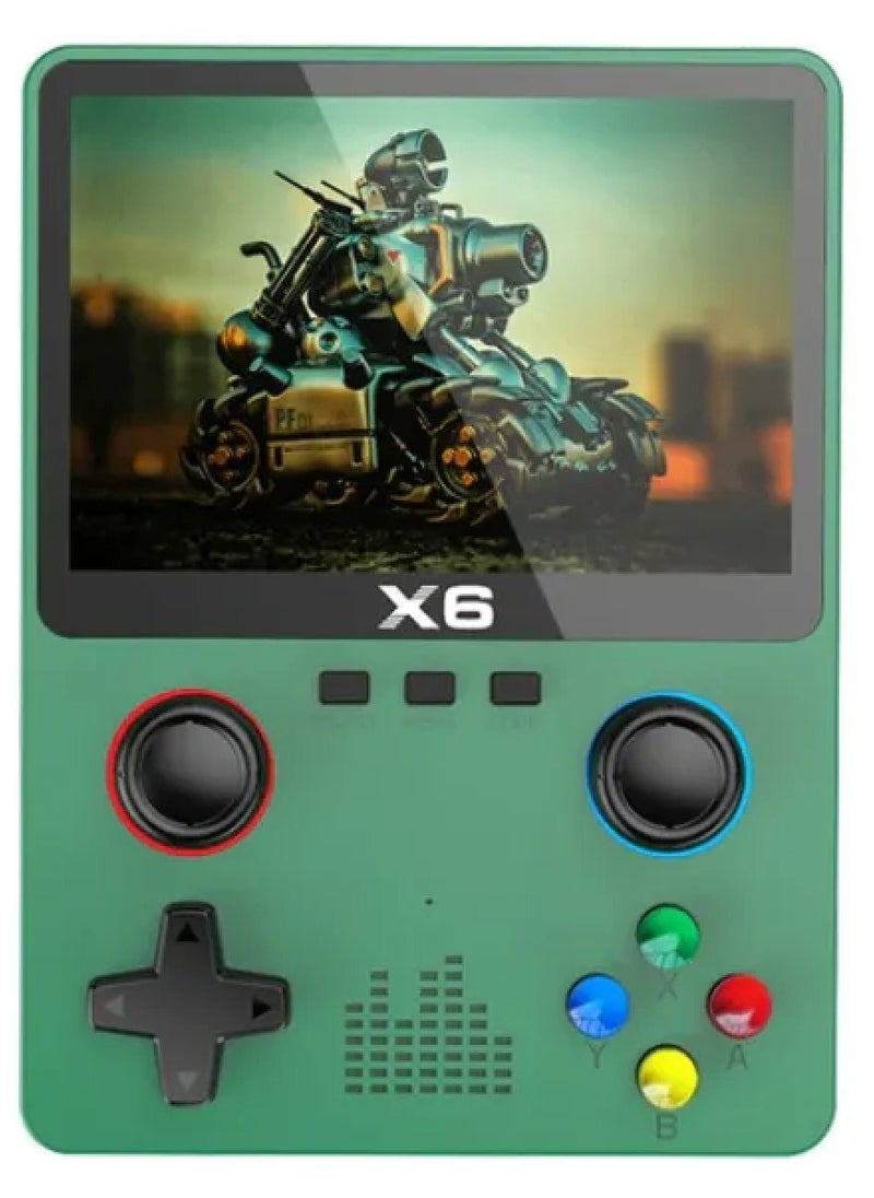 X6 Handheld Retro Games Consoles With Dual 3D Joystick Supports two-Player Games