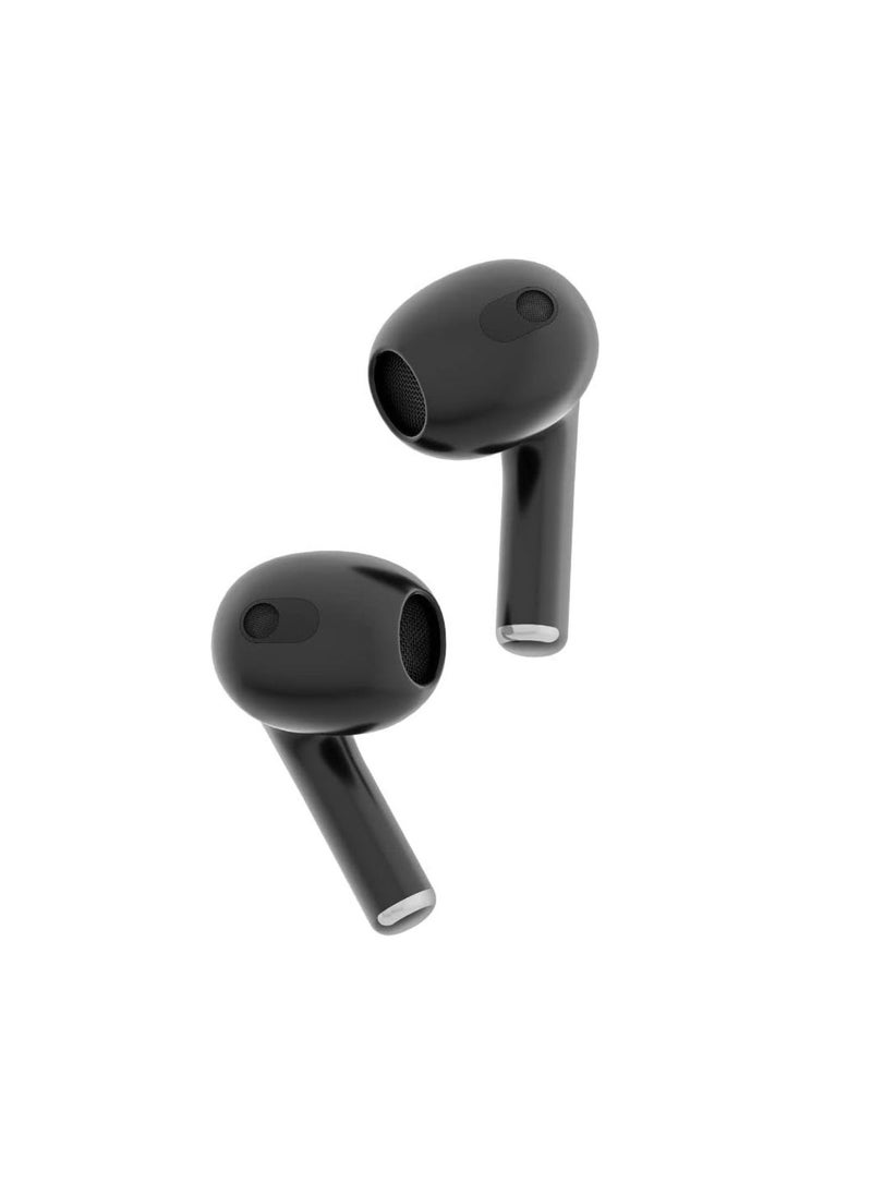 Deep Bass Wireless Earbuds 2, 20H Total Working Time, Wireless Charging, Independent Earbuds, Touch Control, Connectivity with Bluetooth 5.0 One-Step Pairing - Black