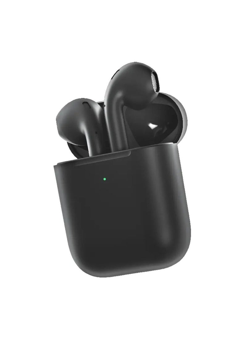 Deep Bass Wireless Earbuds 2, 20H Total Working Time, Wireless Charging, Independent Earbuds, Touch Control, Connectivity with Bluetooth 5.0 One-Step Pairing - Black