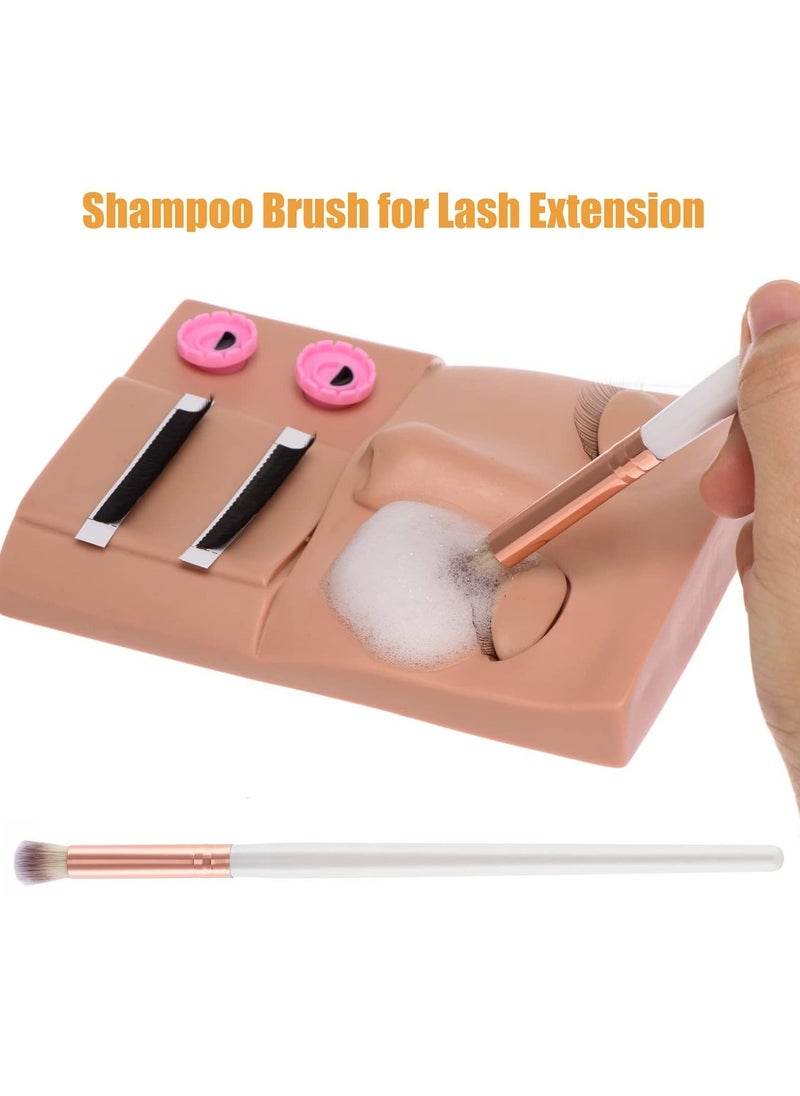 10 PCS Eyelash Cleaning Brush for Lash Extension, Lash Shampoo Cleansing Brush, Lash Bath Brush, Lash Wash Brush for Eyelash Extension Cleaning, Lash Cleanser for Eyelash Brush, Lashes Supplies