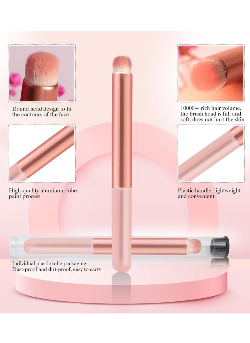 Lip Brush Lip Smudge Brushes Lipstick Brush with Tubes 3PCS Lip Gloss Applicator Wands Lip Brushes Multi-purpose Lip Makeup Brush Eyeshadow Brush Concealer Brush Lip Gloss Wands Applicator Tool Kits