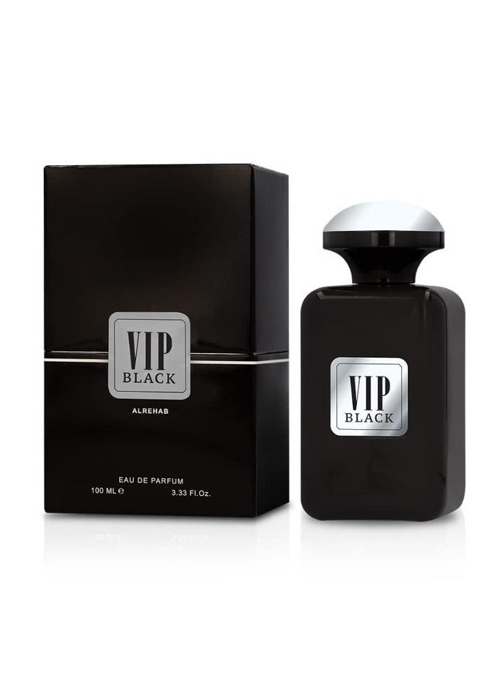 VIP Black 100 ml Eau De Parfum by al rehab perfumes