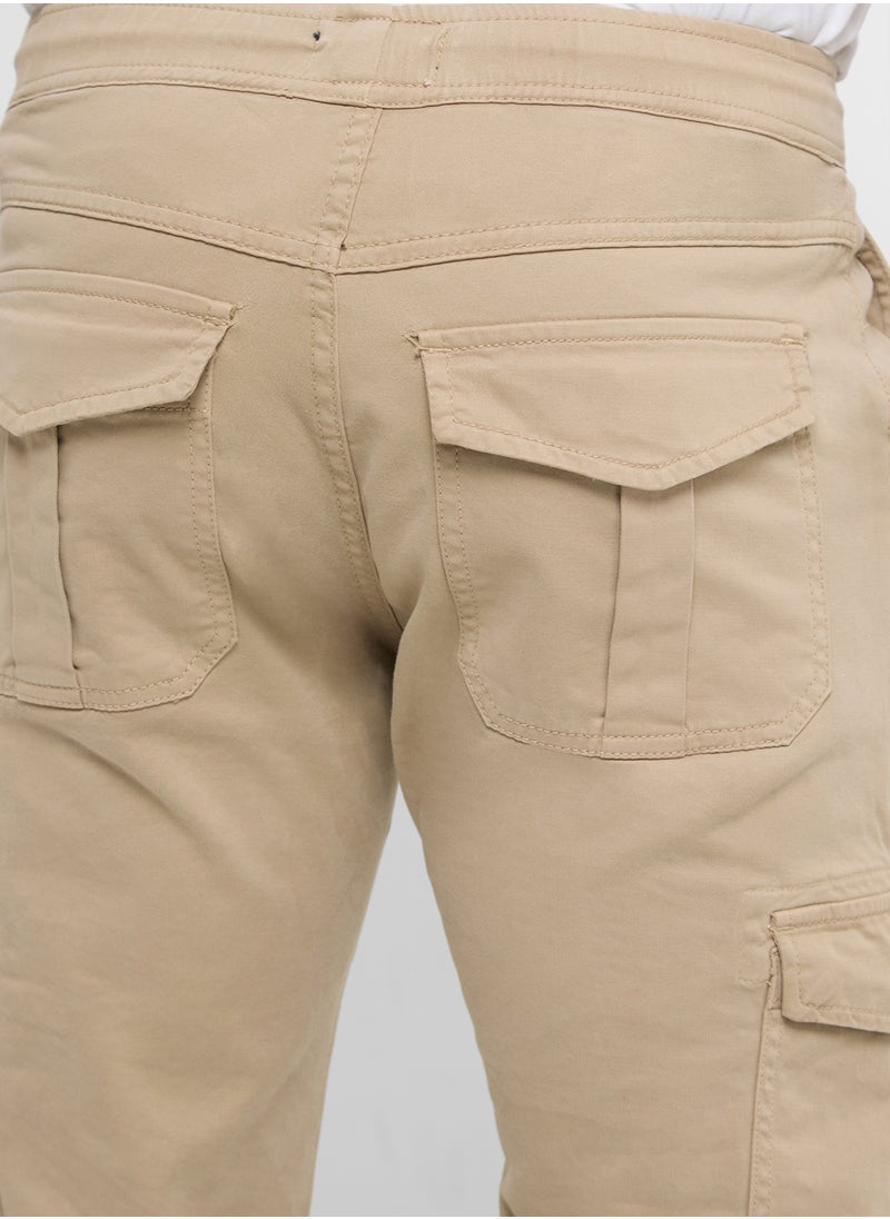 Drawstring Chino Pants