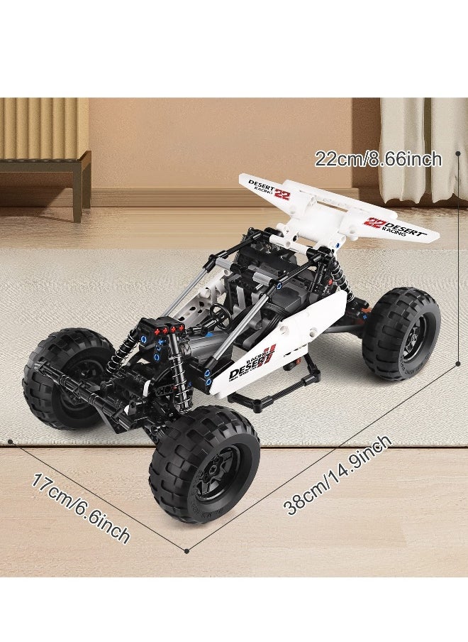 Off-Road Buggy Building Toy,APP Remote Control, Model Building Block The Mechanical Group Series For Extreme Offroad Vehicles,for Boys and Girls aged 8+,394 Pcs