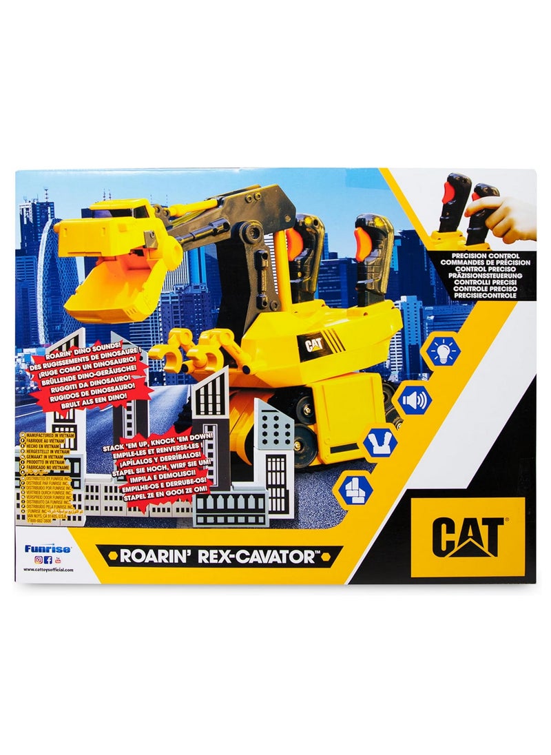 CAT Roaring Rex-Cavator Light & Sound Battery Operated