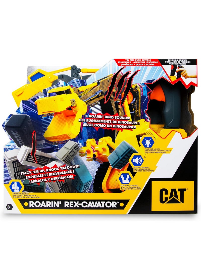 CAT Roaring Rex-Cavator Light & Sound Battery Operated