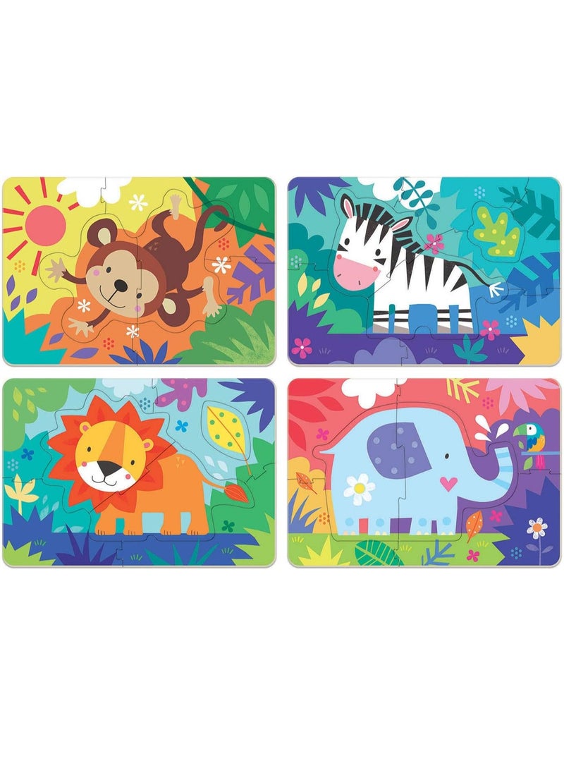 Educa My Jungle Animals 4 Puzzles