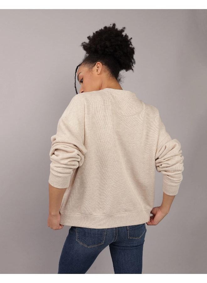 AE Relaxed Graphic Crew Neck Sweatshirt