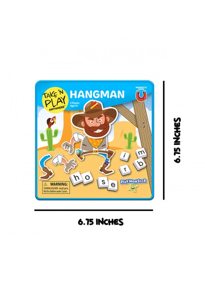 Take N Play Anywhere Hangman Easy to Use, Hard to Lose Fun on the Go Travel Game For Ages 5+