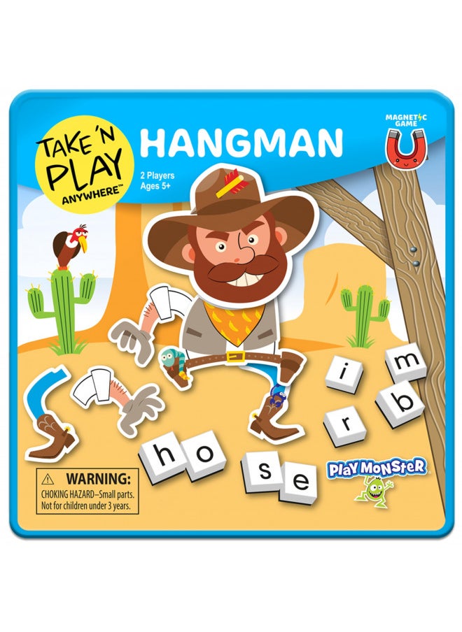 Take N Play Anywhere Hangman Easy to Use, Hard to Lose Fun on the Go Travel Game For Ages 5+