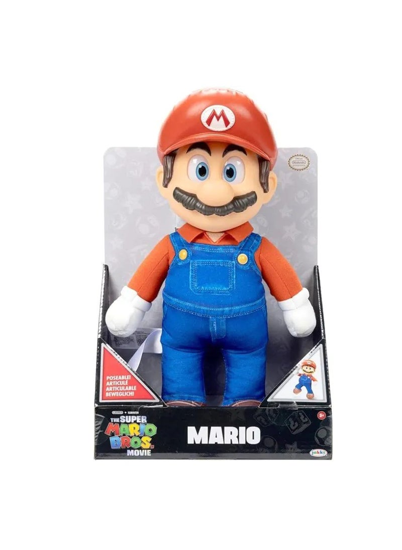 Nintendo Plush Super Mario Movie Figurine - 14 inches