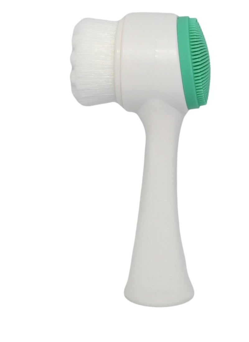 Cala Dual-action mint facial cleansing brush