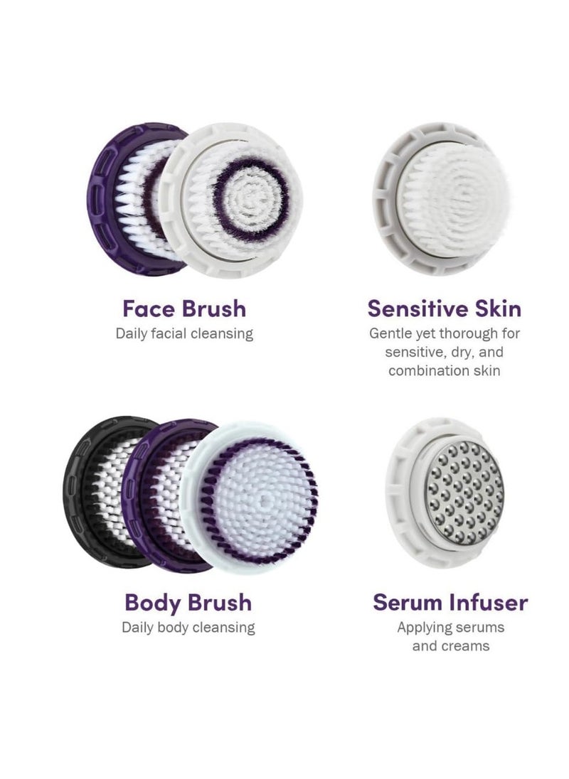 Michael Todd Beauty - Soniclear Replacement Face Brush Head - For All Skin Types - Compatible with the Soniclear Elite and Petite