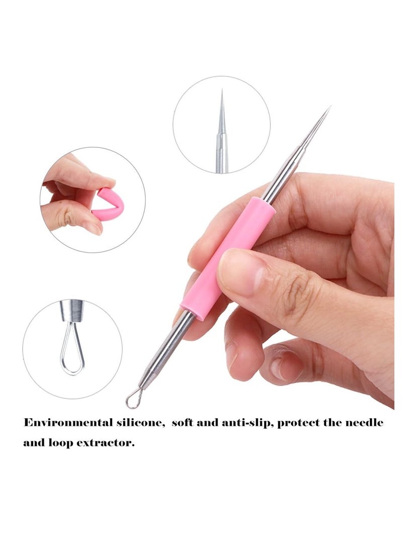 BEZOX Professional Acne Removal Needle, Whitehead & Blackhead Remover, Pimple Extractor Tool